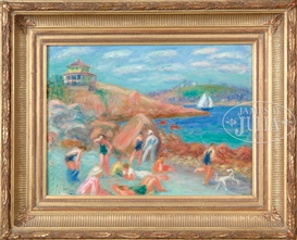 ROCKPORT, MASS 1936 NO. 3 by William Glackens